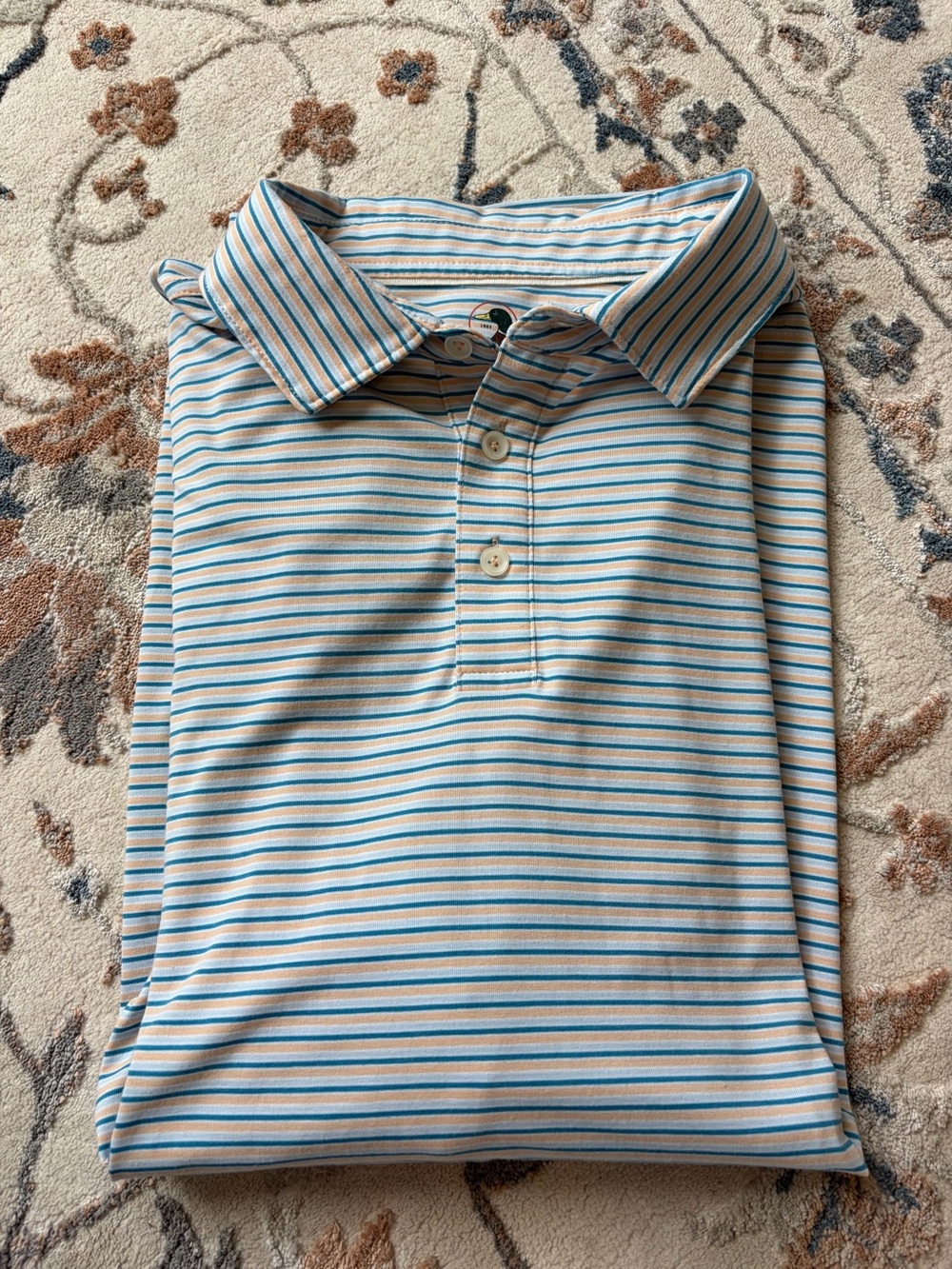 Striped Polo Shirt Duckhead
